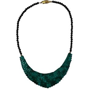 Malachite & Onyx Necklace
